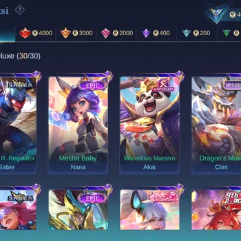 Mobile Legends: Bang Bang Accounts Others Global|Skin 201|Expert|PACE Fanny,S.A.B.E.R Saber+Rafaela+Johnson,V.E.N.O.M