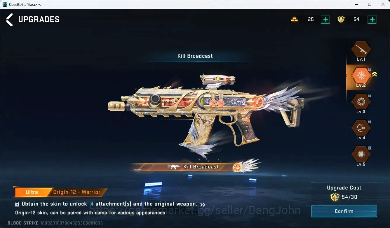 Blood Strike Accounts ASIA COLLAB=KAR98K|LIMITED=AR97,MP7|ULTRA=SPEAR,M1 image 11