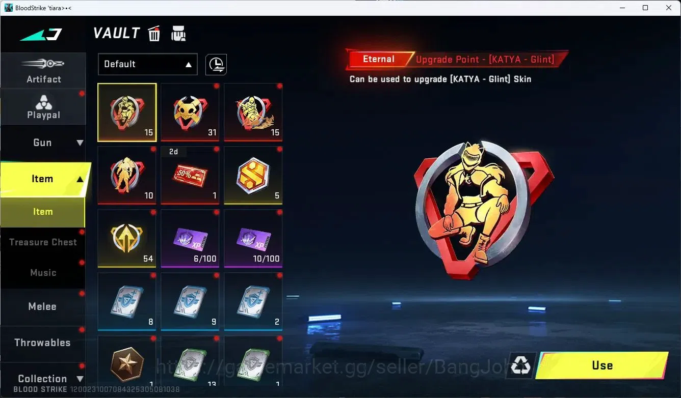 Blood Strike Accounts ASIA COLLAB=KAR98K|LIMITED=AR97,MP7|ULTRA=SPEAR,M1 image 19