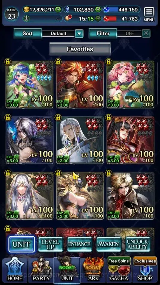 Last Cloudia Accounts GLOBAL|102K DM|BraveFrontier(G TilithA4,FG VargasA image 1