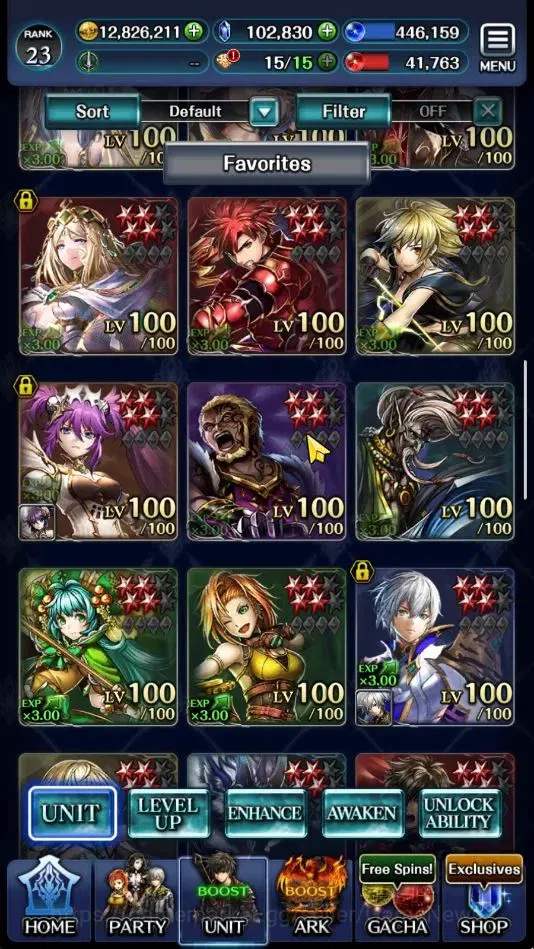 Last Cloudia Accounts GLOBAL|102K DM|BraveFrontier(G TilithA4,FG VargasA image 2