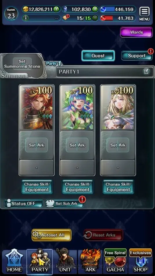 Last Cloudia Accounts GLOBAL|102K DM|BraveFrontier(G TilithA4,FG VargasA image 6