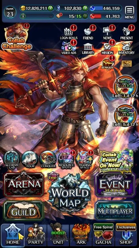 Last Cloudia Accounts GLOBAL|102K DM|BraveFrontier(G TilithA4,FG VargasA image 7