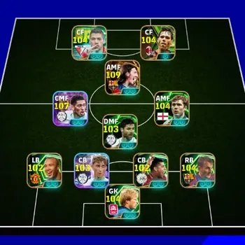 eFootball Accounts Others Android|PW3217|LionelMessiBigT,JudeBellinghamShowT,DarwinNunezShowT,Albert Ferrer Epic,Xabi Alonso