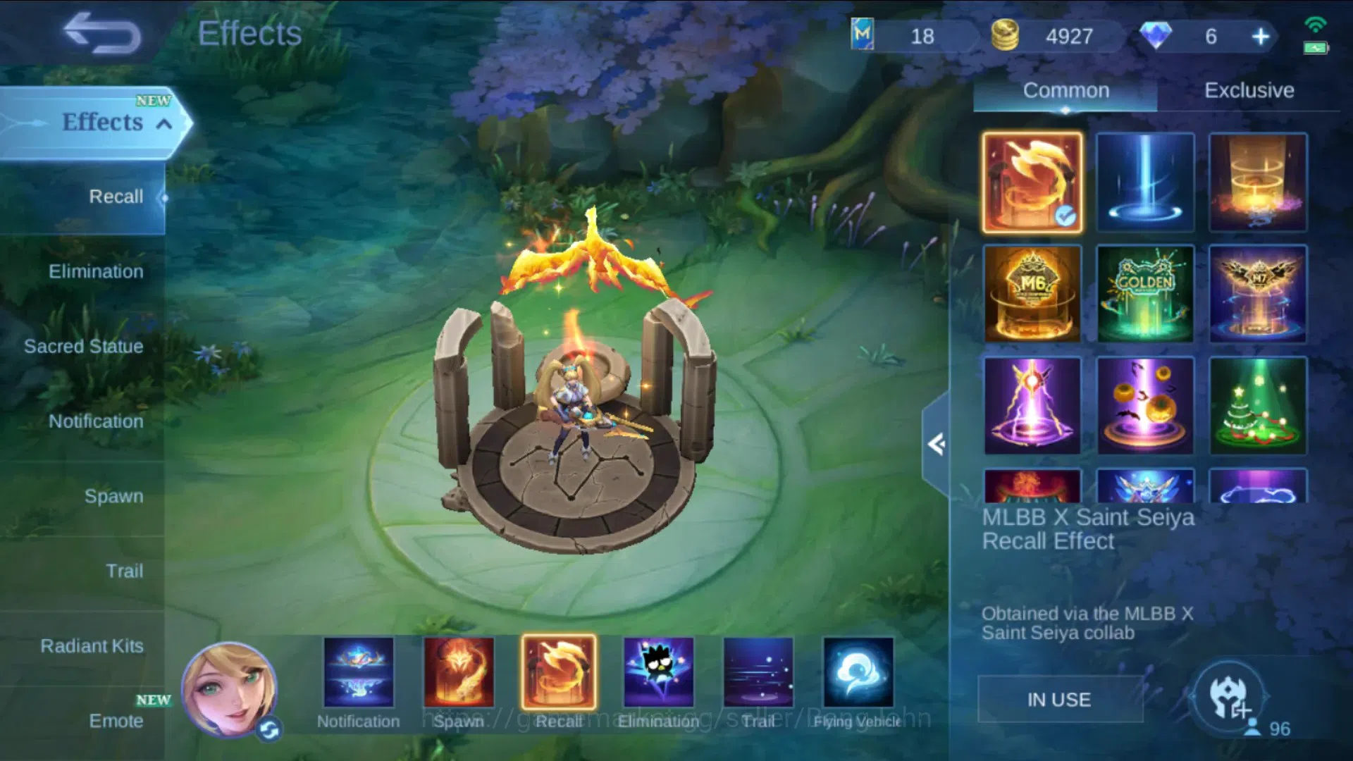 Mobile Legends: Bang Bang Accounts Global|Hero 96 Skin 221|Renowned|CC Natalia|Lbox S image 13