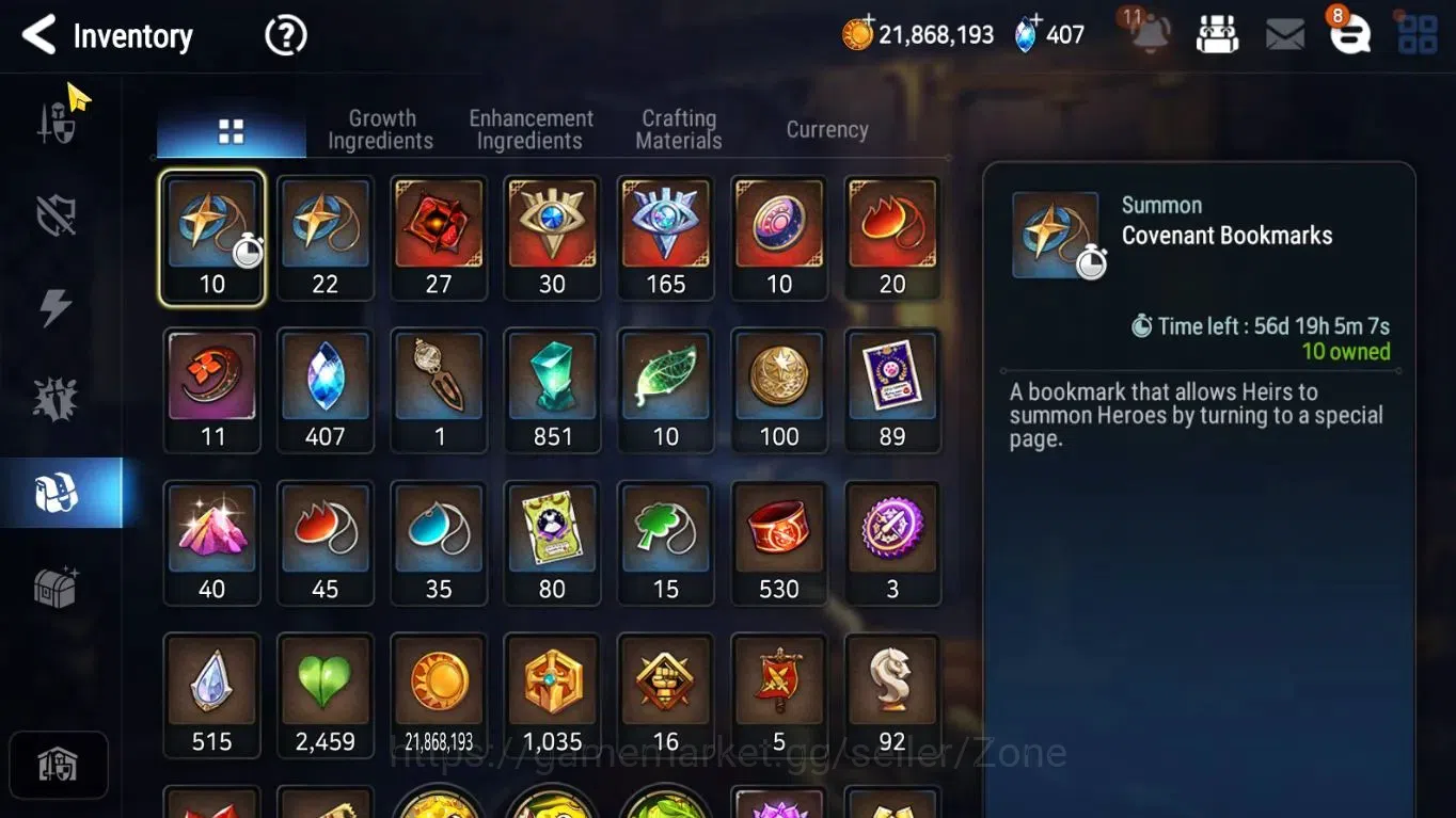 Epic Seven Accounts Global Unverif|ML heroes: Ruele, L.C. Bellona, F.  image 11