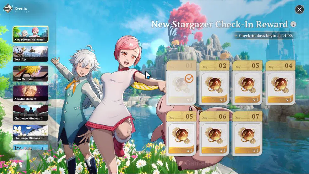 The Seven Deadly Sins: Origin Accounts [EUROPE] Lv 2 Fresh Starter | 2 SSR | Meliodas,Gui image 8