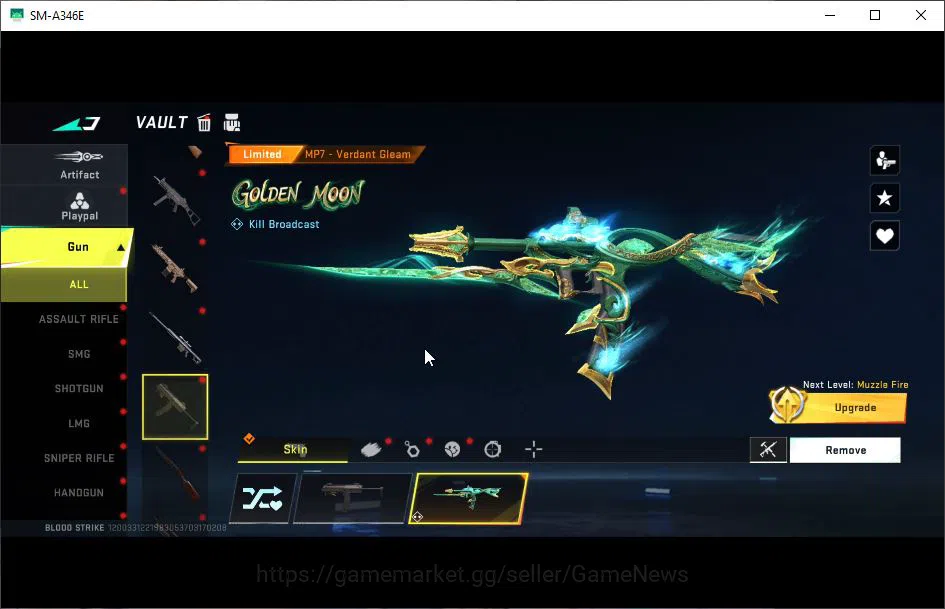 Blood Strike Accounts ASIA|1 EVO ZENPAKUTO-Zangetsu+1 ETERNAL Lv3 UMP45, image 8