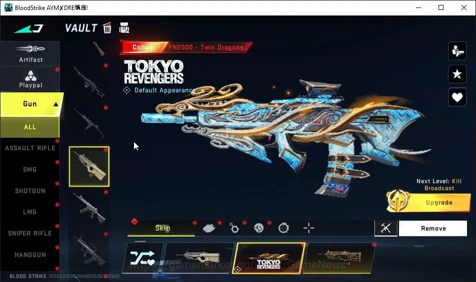 Blood Strike Accounts ASIA|ETERNAL DEagle|Collab 7DS[AK47,KAG-6,Kar98k,Q image 19