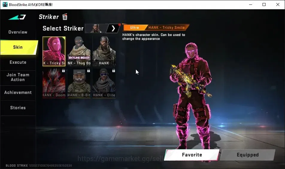 Blood Strike Accounts ASIA|ETERNAL DEagle|Collab 7DS[AK47,KAG-6,Kar98k,Q image 7