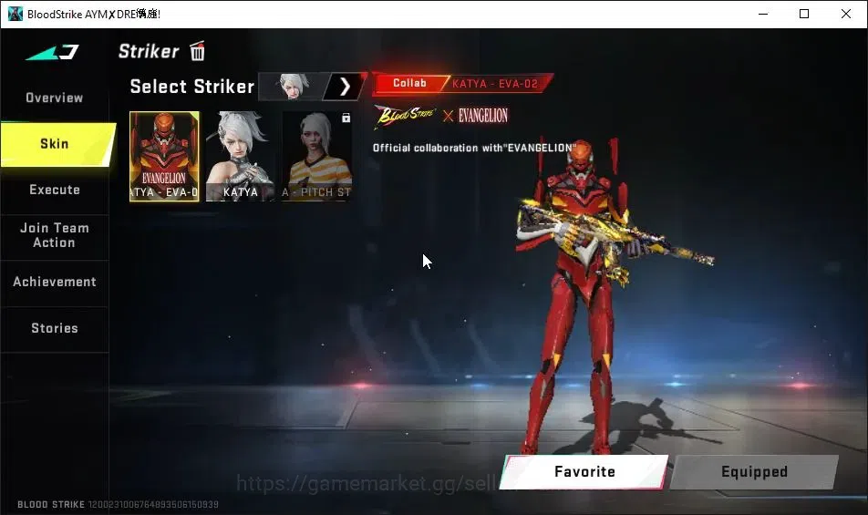 Blood Strike Accounts ASIA|ETERNAL DEagle|Collab 7DS[AK47,KAG-6,Kar98k,Q image 9
