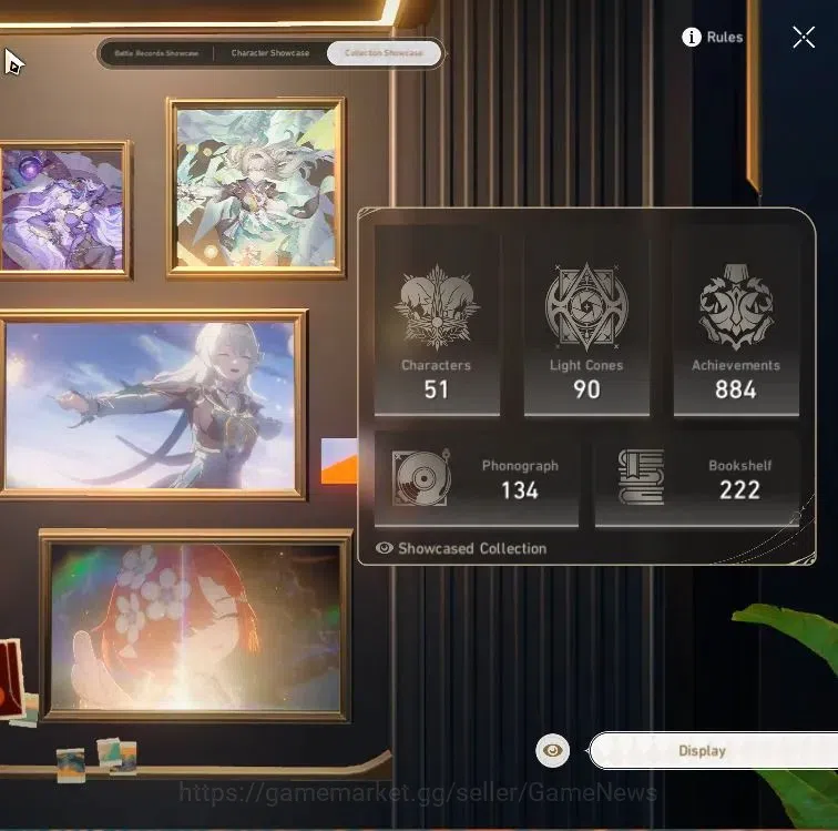Honkai Star Rail Accounts Asia|TL 70|Premium Triple DoT,The Herta|21 Limited image 3
