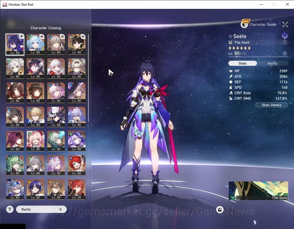 Honkai Star Rail Accounts Asia|TL 70|Premium Triple DoT,The Herta|21 Limited image 4