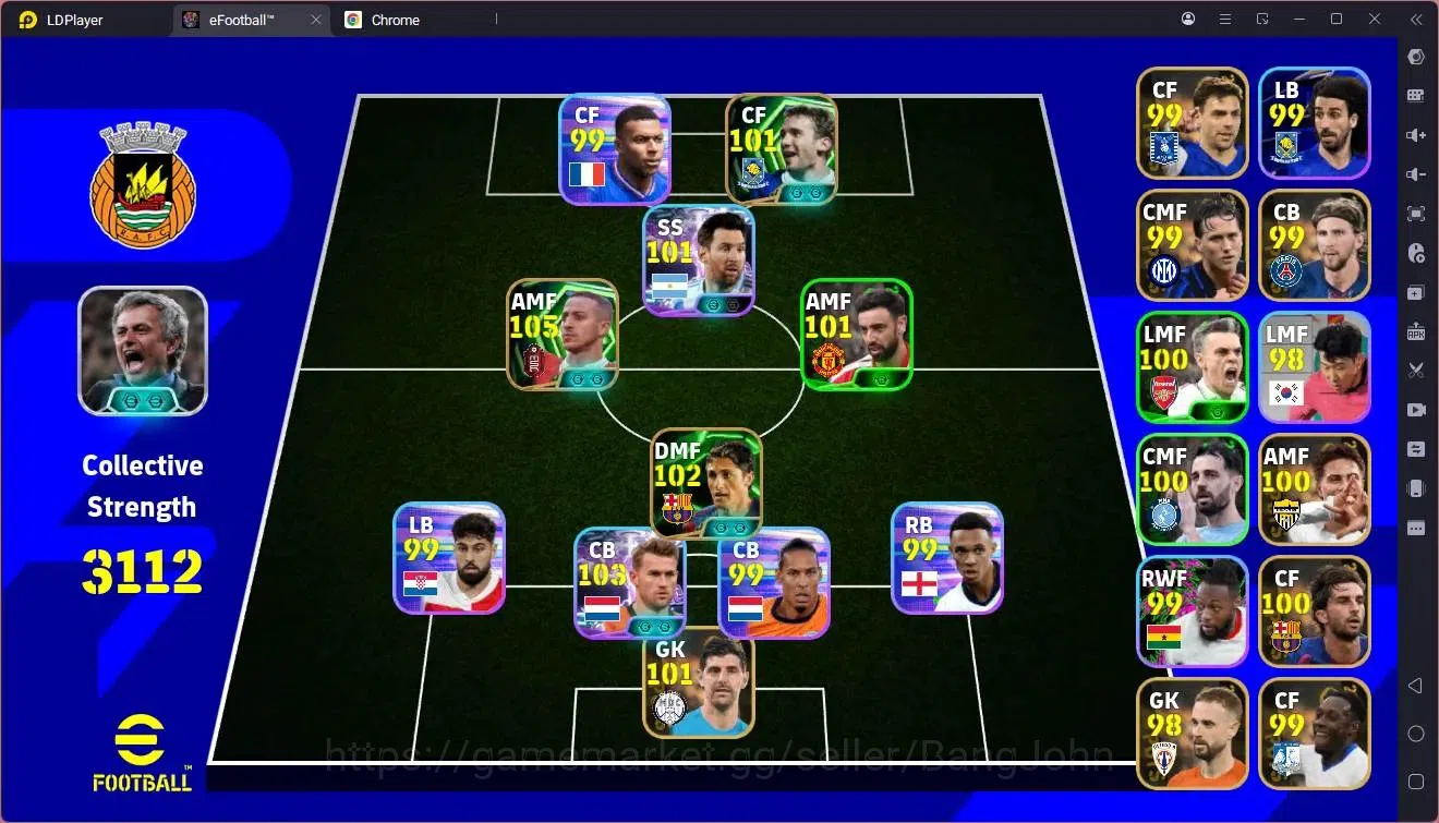 eFootball Accounts Android|PW 3112|Epic Thiago, Edmilson, Shevchenko| image 2
