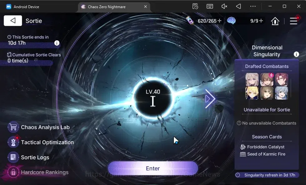 Chaos Zero Nightmare Accounts GLOBAL|Lv 41|12 SSR[Tiphera+Sign,Heidemarie,Nine,H image 13