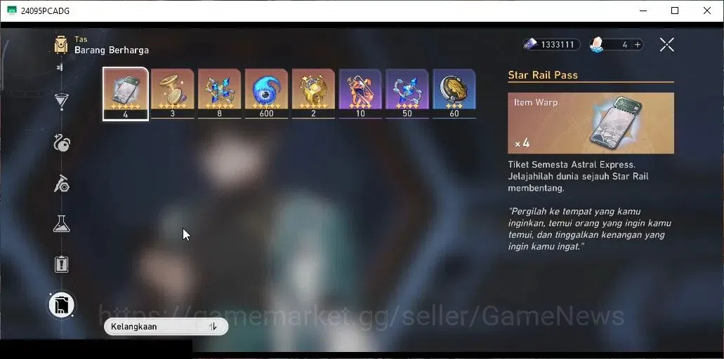 Honkai Star Rail Accounts Asia|TL 4|2 Golden Companion Spirit|3 Limited| Sil image 7