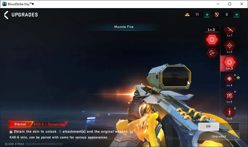 Blood Strike Accounts AMERICA|5 ETERNAL[KATYA,M4A1 Lv2,KAG-6 Lv3,QBZ95 L image 11