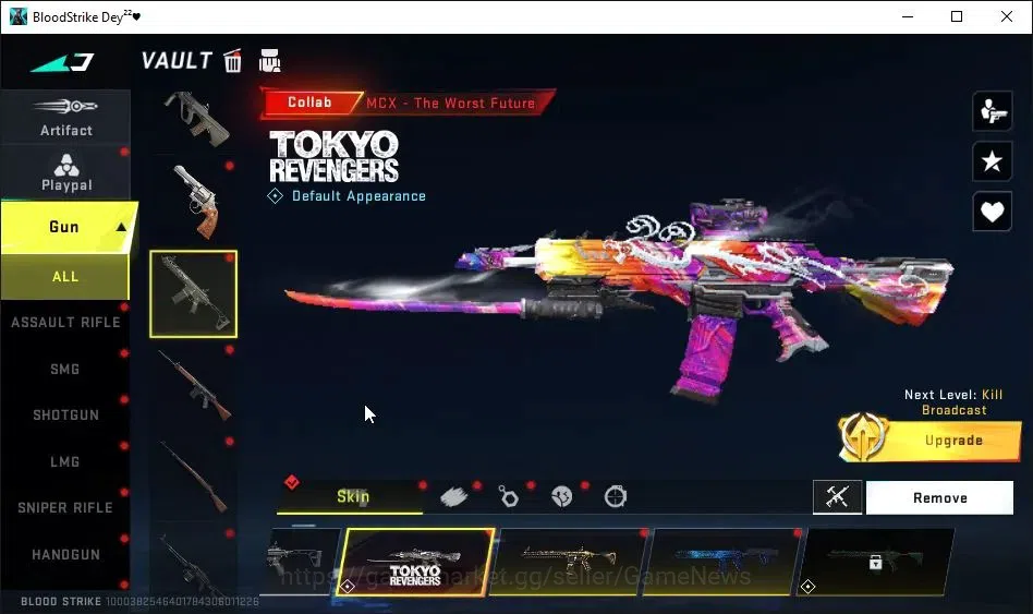 Blood Strike Accounts AMERICA|5 ETERNAL[KATYA,M4A1 Lv2,KAG-6 Lv3,QBZ95 L image 14