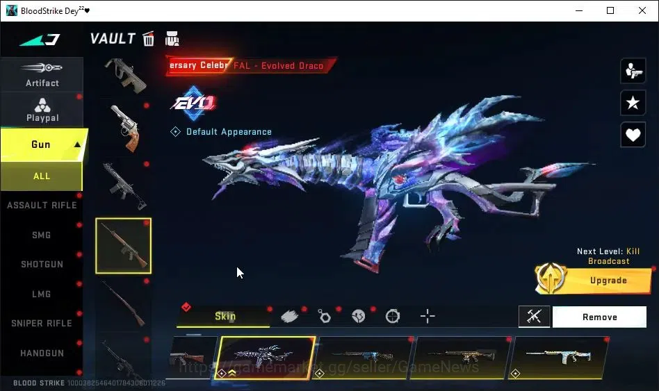 Blood Strike Accounts AMERICA|5 ETERNAL[KATYA,M4A1 Lv2,KAG-6 Lv3,QBZ95 L image 15