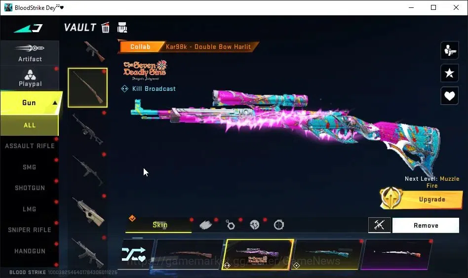 Blood Strike Accounts AMERICA|5 ETERNAL[KATYA,M4A1 Lv2,KAG-6 Lv3,QBZ95 L image 16
