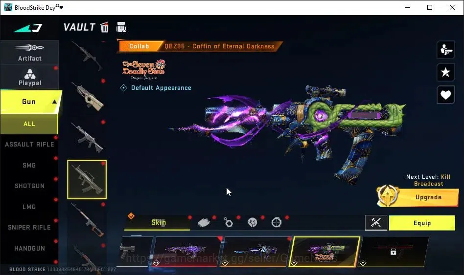 Blood Strike Accounts AMERICA|5 ETERNAL[KATYA,M4A1 Lv2,KAG-6 Lv3,QBZ95 L image 18