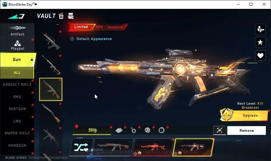 Blood Strike Accounts AMERICA|5 ETERNAL[KATYA,M4A1 Lv2,KAG-6 Lv3,QBZ95 L image 19