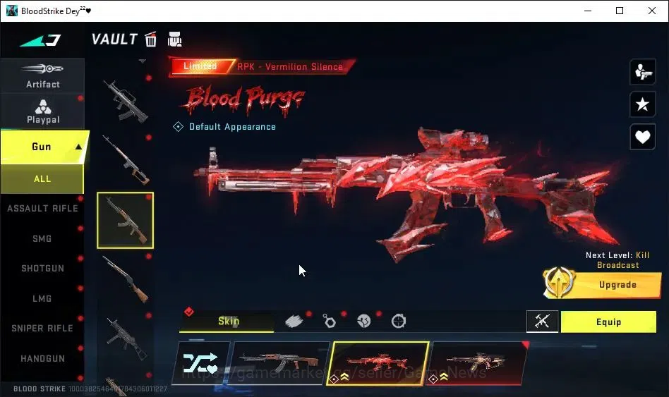 Blood Strike Accounts AMERICA|5 ETERNAL[KATYA,M4A1 Lv2,KAG-6 Lv3,QBZ95 L image 20