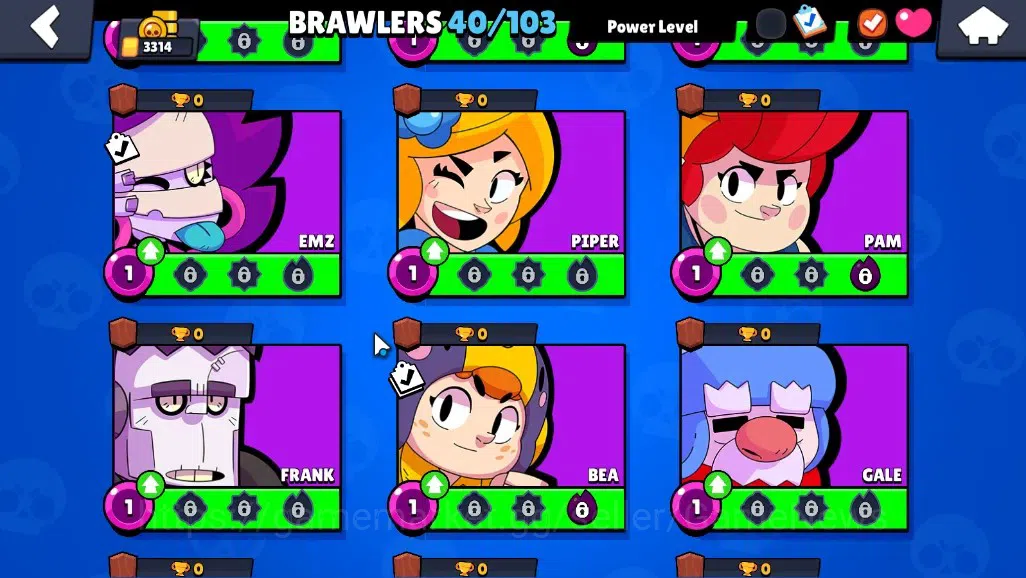 Brawl Stars Accounts 3314 Trophy|40 Brawlers 7 Max|Colt Full Buffies|4k image 11