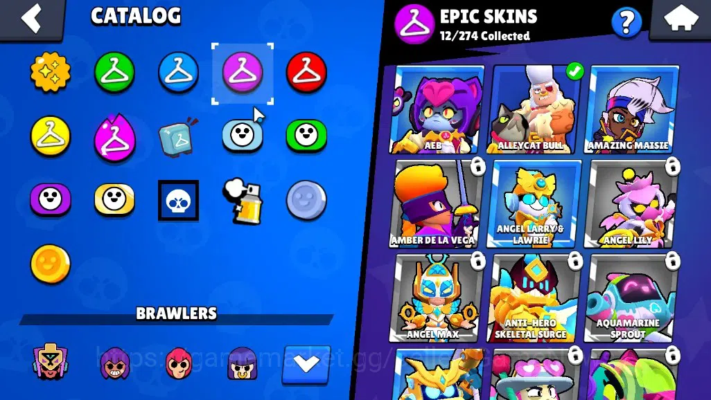 Brawl Stars Accounts 3314 Trophy|40 Brawlers 7 Max|Colt Full Buffies|4k image 19