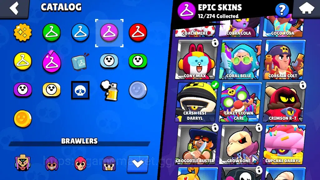 Brawl Stars Accounts 3314 Trophy|40 Brawlers 7 Max|Colt Full Buffies|4k image 20