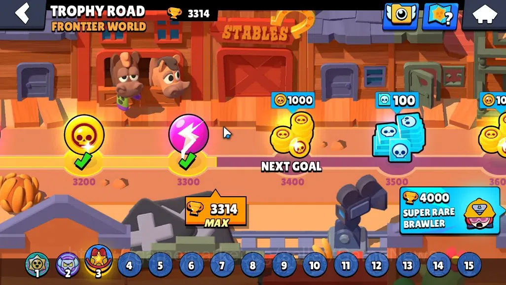 Brawl Stars Accounts 3314 Trophy|40 Brawlers 7 Max|Colt Full Buffies|4k image 5