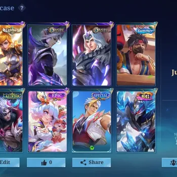 Mobile Legends: Bang Bang Accounts Others Global|59H 43S|Junior|Lightborn: Fanny|DT: Lancelot,Ling|Aniv: Miya,Summer