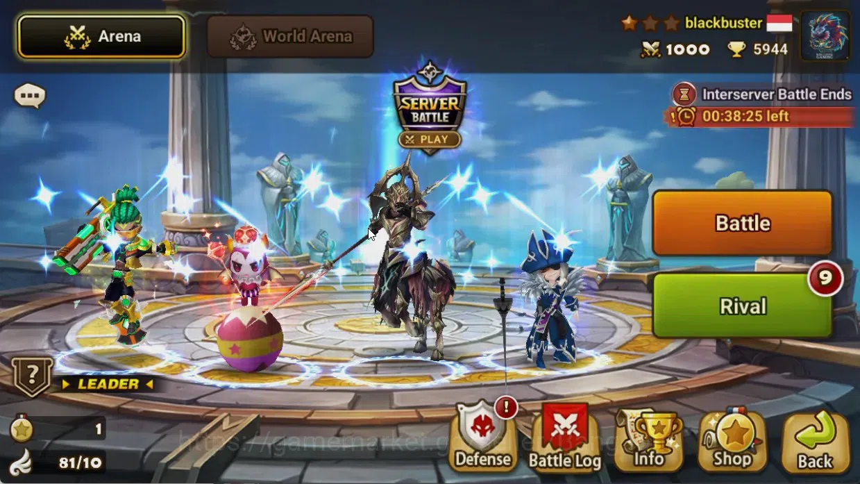 Summoners War: Sky Arena Accounts End-Game ASIA Lv100 2LND (Rick,Manannan)35 NB5 (Leo,Teshar,Liam,Ereshion,Seara,Oliver etc 15