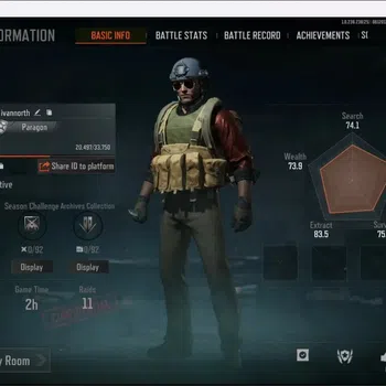 Arena Breakout High-End Mobile | LV 20 | SV 7.6 M | CV 6 M | Maelstrom AKM image 1