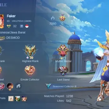 Mobile Legends: Bang Bang Accounts Others Global|Skin 77|Seasoned|Blazing Layla+Esmeralda,Lightborn Harith,Epic