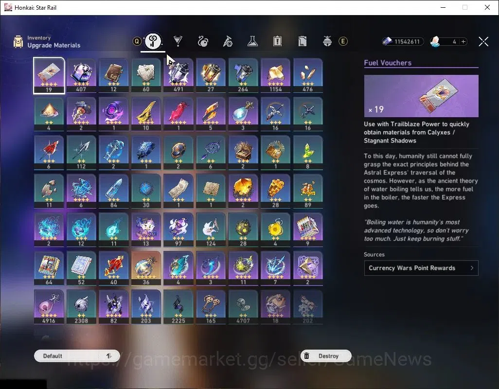 Honkai Star Rail Accounts Asia|TL 58|Free GI|21 Limited|[Kafka E1,Acheron,Ra image 8