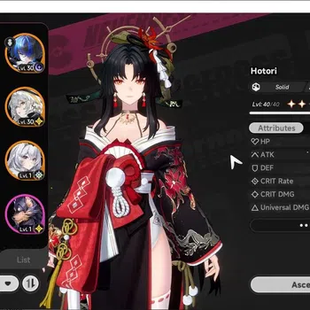 Neverness to Everness Accounts GLOBAL SEA|HL 23|TL 11|8 S-Class 2 Limited [Shinku Awk 1 ,Hotori] |2 Glider|1 S-Class
