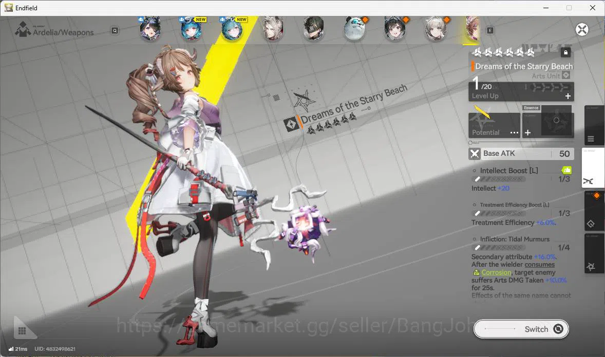 Arknights: Endfield Accounts ASIA|1 limit| Tangtang, Last Rite, Pogranichnik, A image 13