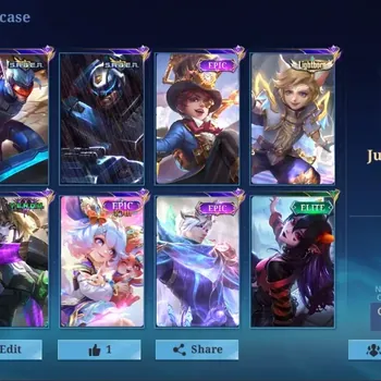 Mobile Legends: Bang Bang Accounts Others Global|27 Skin|Junior|SABER Saber Johnson,VENOM Dyrroth,Epic Harley Gusion