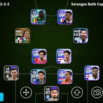 eFootball Accounts Others Android|PW 2898|BIGT DelPiero,Showtime JohnStone Jackson LionelMessi| EFB3717B