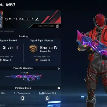 Blood Strike Accounts Others ASIA|1 ETER: Kala - Whisper|1 ULTRA Striker: NOVA - PITCH STRIKE|3 LEGENDARY Guns|1 ULTRA Loot