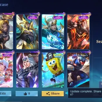Mobile Legends: Bang Bang Accounts Collector Global|85Hero|110Skin|Seasoned|Collector Natalia|Epic Nana Zilong YiSunShin