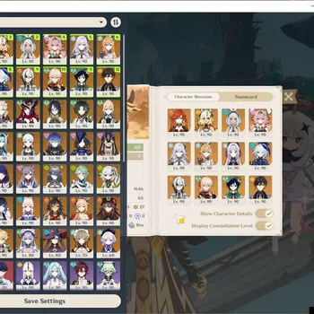 Genshin Impact Accounts Others ASIA|AR 60|Prem Team Mavuika,Skirk,Arlecchino,Navia|33 Limited