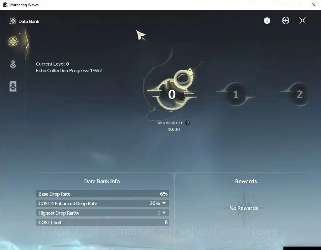 Wuthering Waves Accounts SEA | UL 8 | 1 Limited | (Denia) | Data Bank Lvl 0 image 3