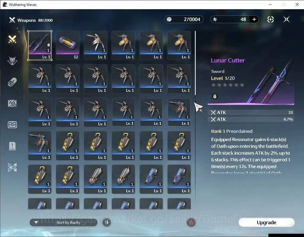 Wuthering Waves Accounts SEA | UL 8 | 1 Limited | (Denia) | Data Bank Lvl 0 image 4