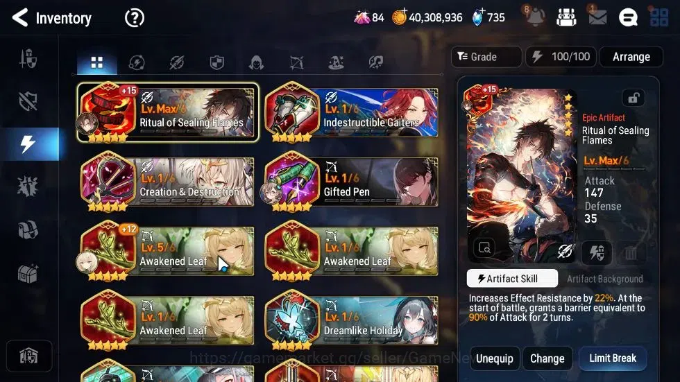 Epic Seven Accounts GLOBAL Unverif|New Era|6 ML(Imperyn Ilynav,SE Celi image 15