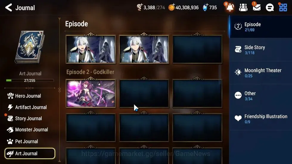 Epic Seven Accounts GLOBAL Unverif|New Era|6 ML(Imperyn Ilynav,SE Celi image 20