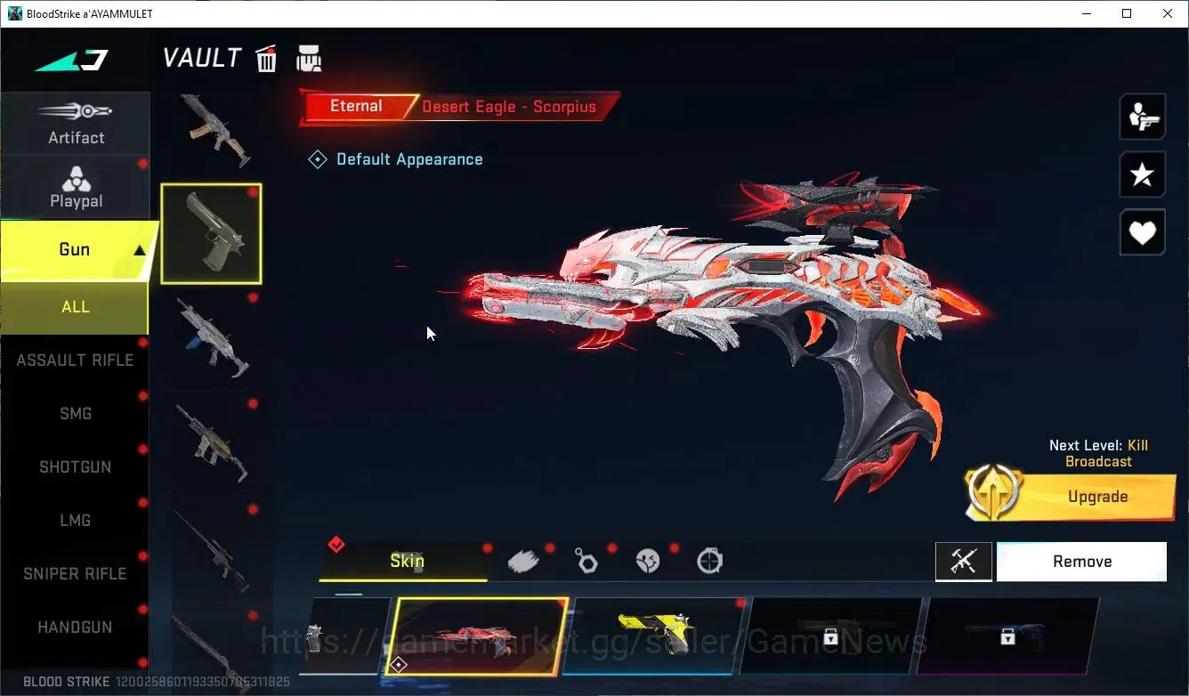 Blood Strike Accounts ASIA|Eternal Desert Eagle-Scorpius|Collab 7DS[AK47 image 11