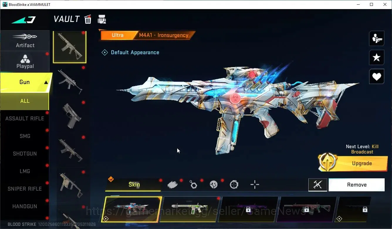 Blood Strike Accounts ASIA|Eternal Desert Eagle-Scorpius|Collab 7DS[AK47 image 15