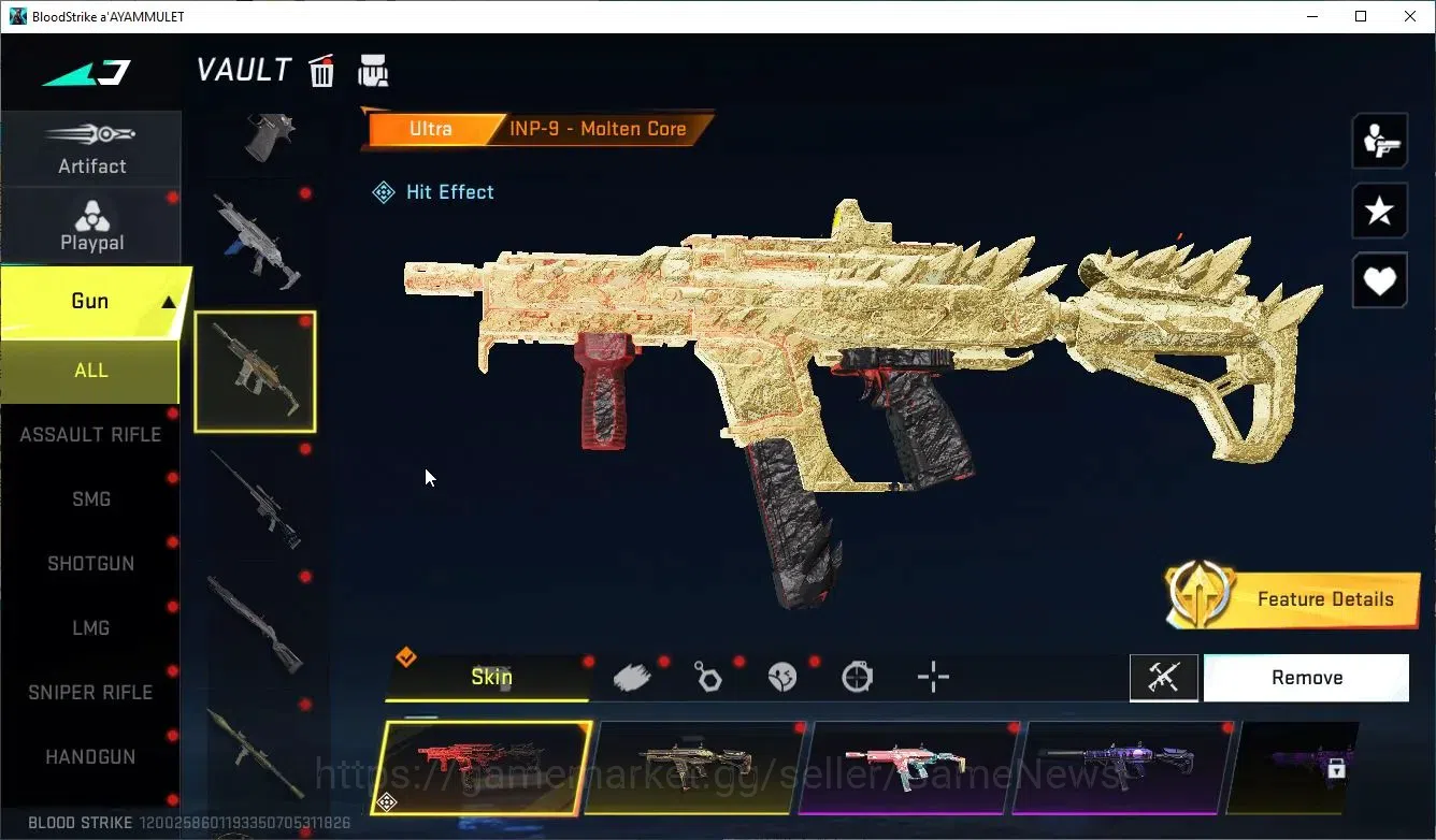 Blood Strike Accounts ASIA|Eternal Desert Eagle-Scorpius|Collab 7DS[AK47 image 18